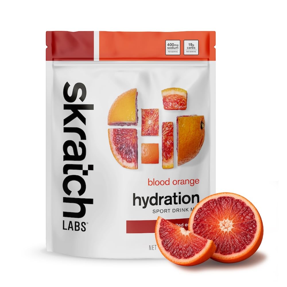 Skratch Labs Hydration Sports Drink Mix, Orange, 60 Servings