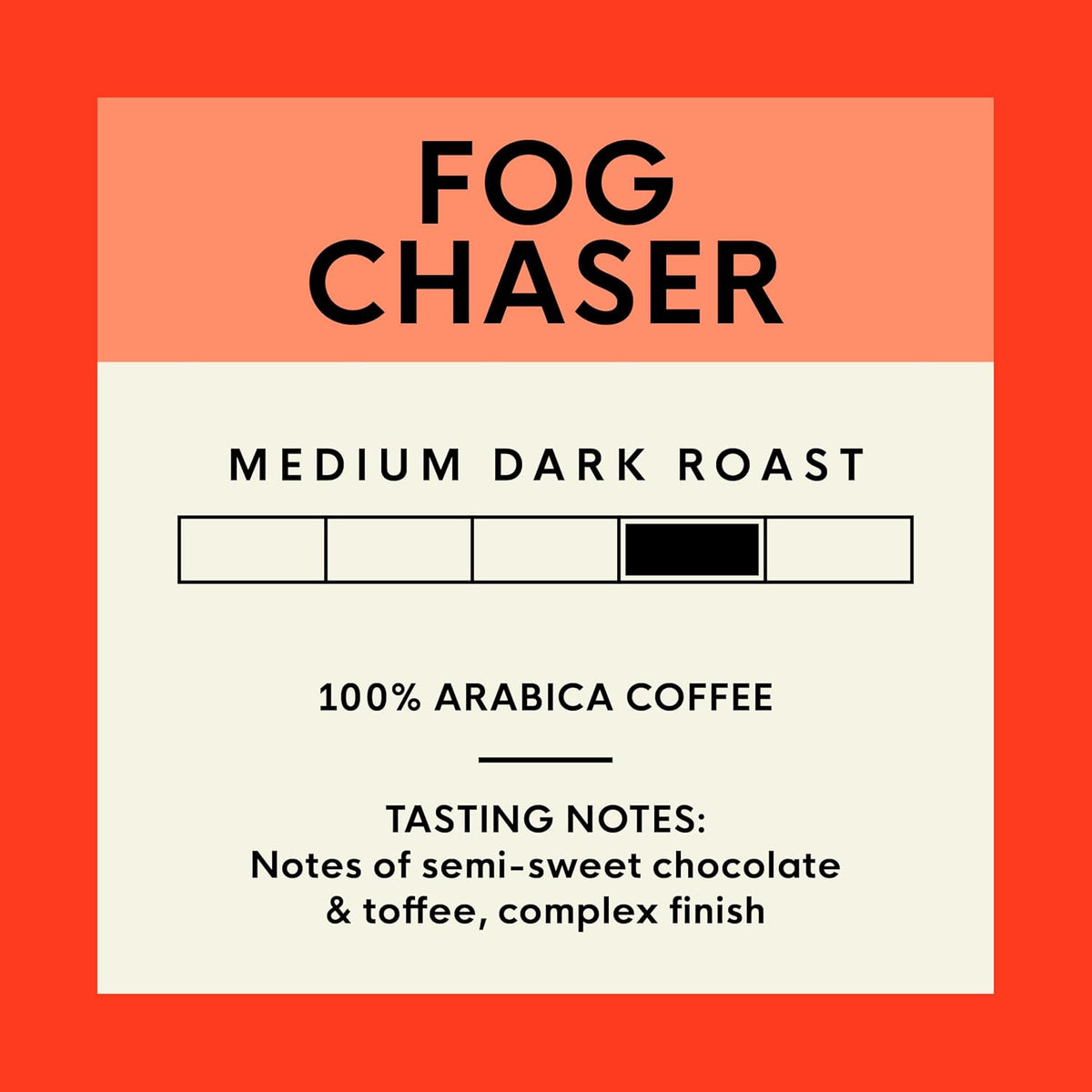 San Francisco Bay Coffee Fog Chaser Whole Bean Coffee, 2 lb bag