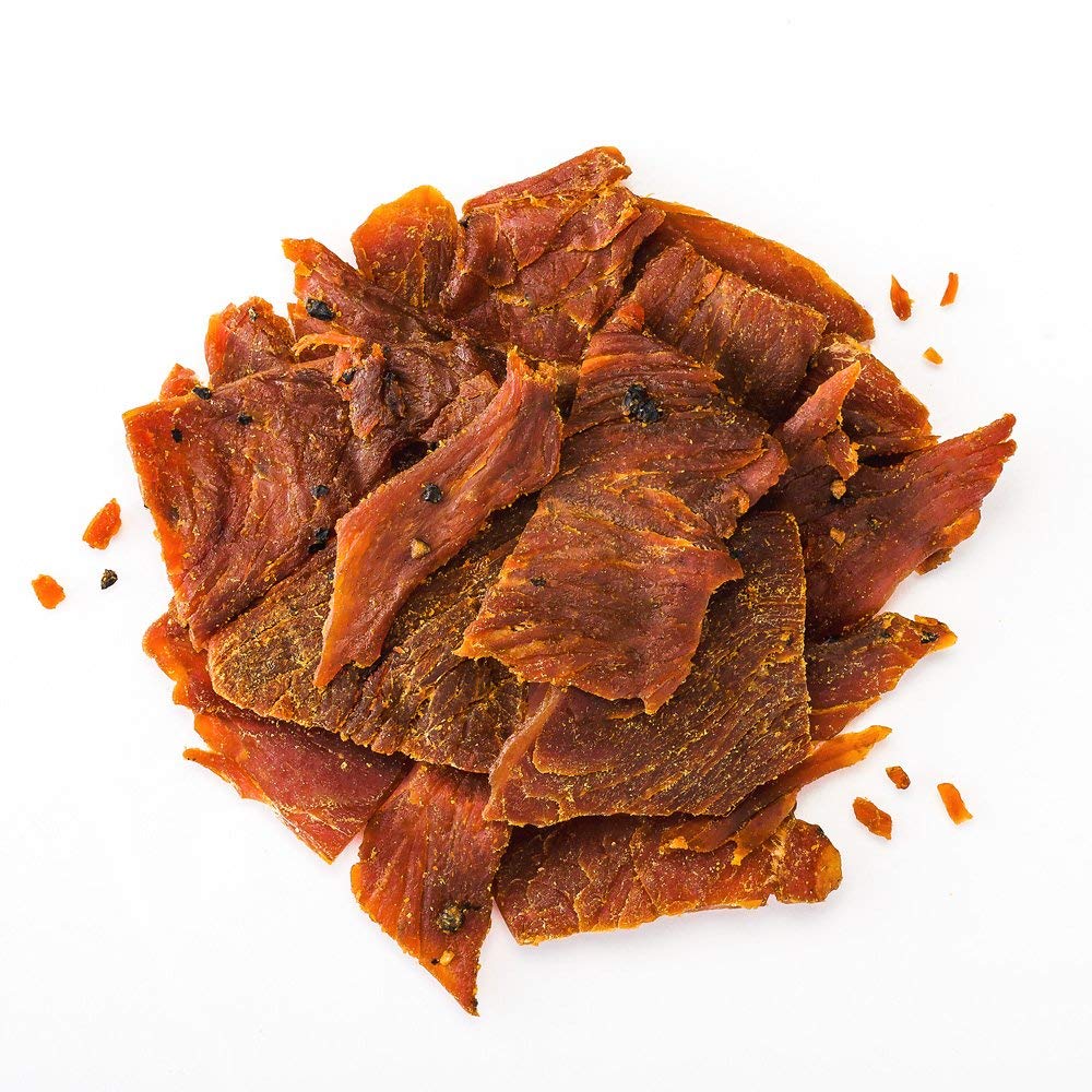 Perky Jerky Original Turkey Jerky, 1oz (Pack of 12) - Low Sodium - 10g Protein per Serving - Low Fat - 100% U.S. Sourced - Tender Texture and Bold Flavor