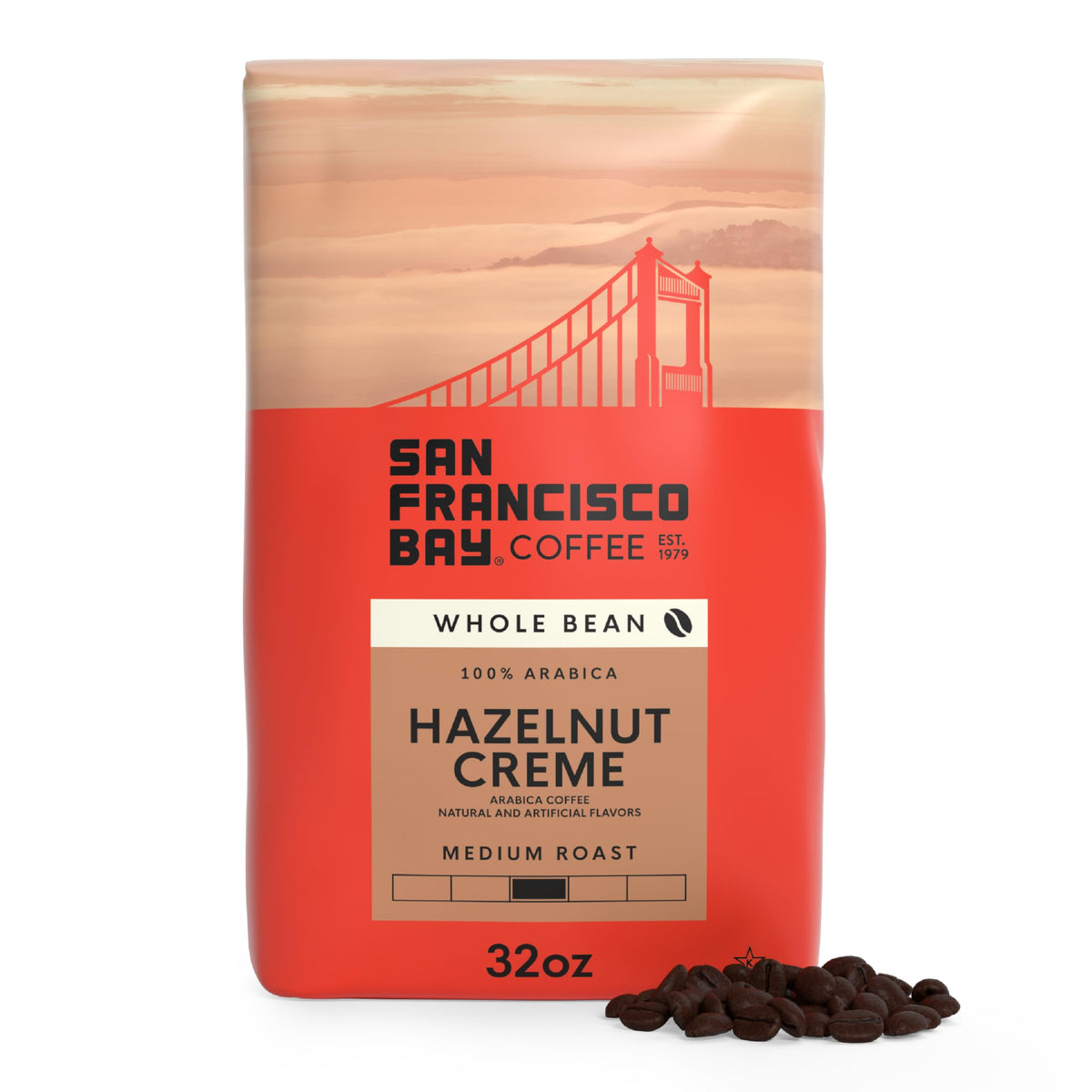 San Francisco Bay Coffee Fog Chaser Whole Bean Coffee, 2 lb bag