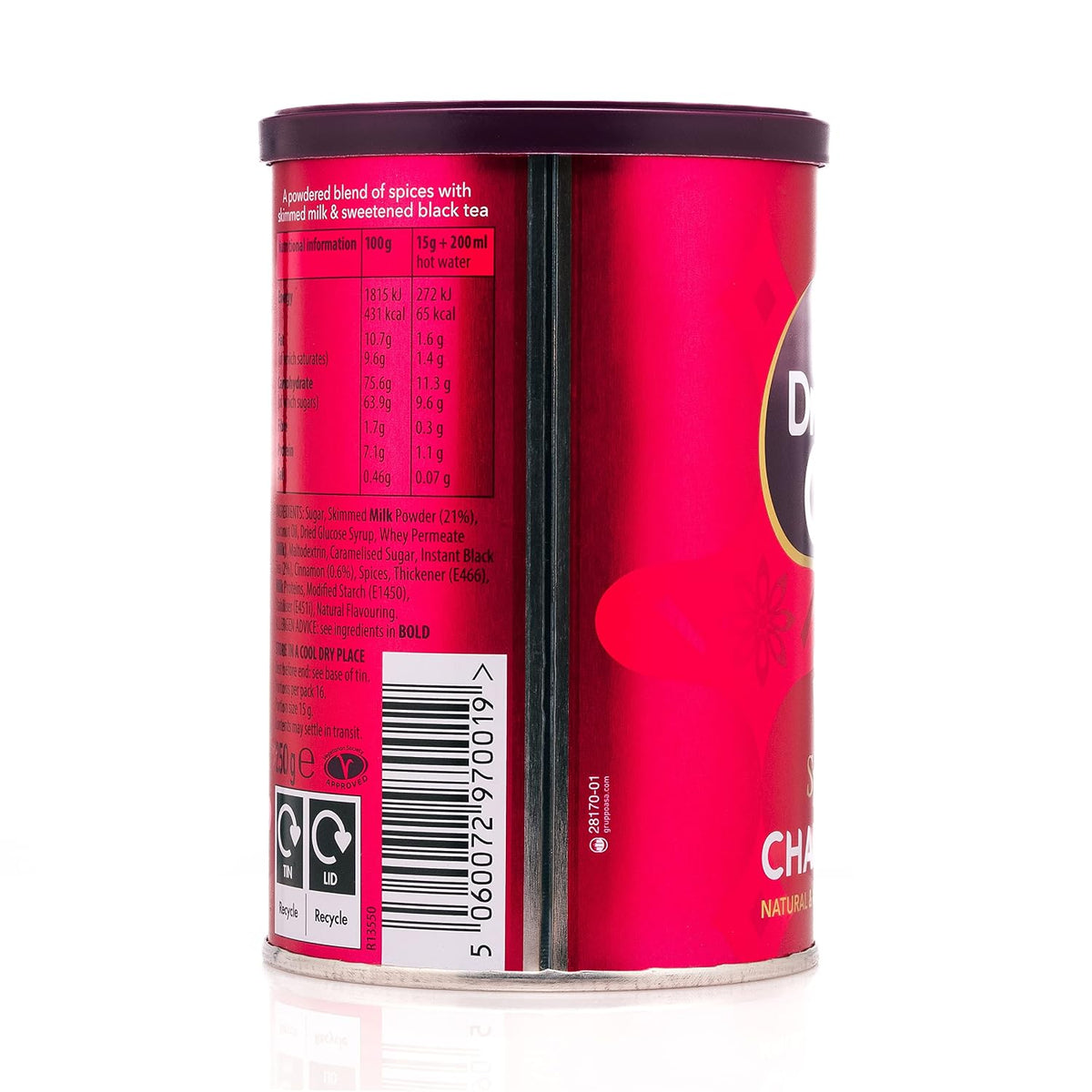 Drink Me Spiced Chai Latte (250g) - Pack of 6