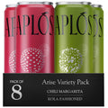 Aplós Canned Variety Pack of Non-Alcoholic Cocktails, Formulated with Adaptogens and Nootropics, Low Calorie, No Added Sugar Beverage (8.5 fl oz. 16-pack)