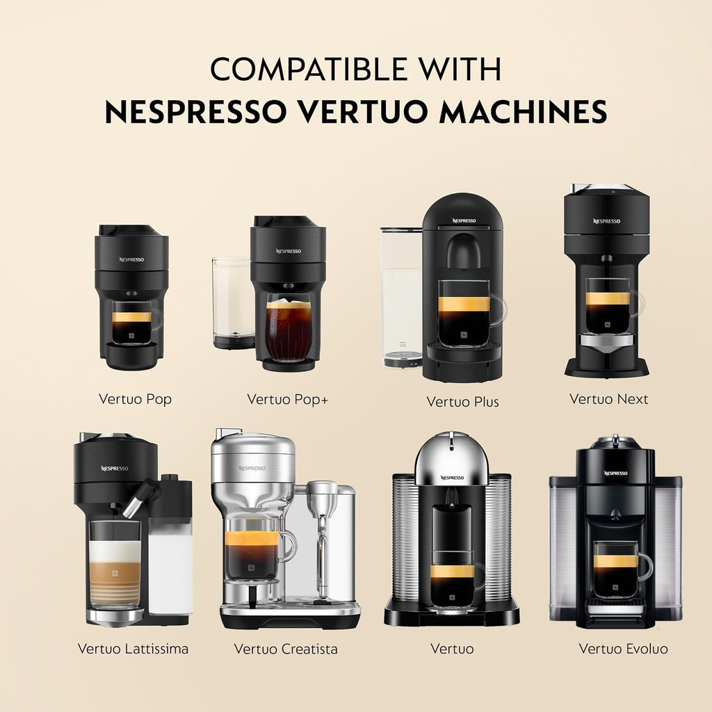 Nespresso Vertuo, Espresso, Bold Variety Pack, Mixed Roast, 40-Count Pods