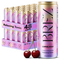 BRĒZ Dream Reishi Mushroom Drink, Non-Infused Sparkling Tonic, 12 Pack