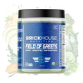 BRICKHOUSE NUTRITION Field of Greens Super Greens Powder | Doctor-Formulated Superfood Powder, Fruits & Veggies Supplement - Wildberry (Single Pack)